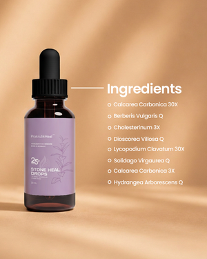 Stone Heal Drops - Homeopathic Solution for All Types of Stones